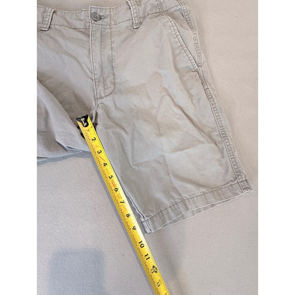 Old Navy Lived-In Straight Khaki Chino Shorts Tan Mens 30 - Picture 4 of 6
